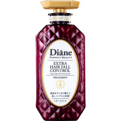 Moist Diane 香水貴油豐盈防脫護髮素 稀薄/脆弱髮質適用 紅色  450ml  163-0821  